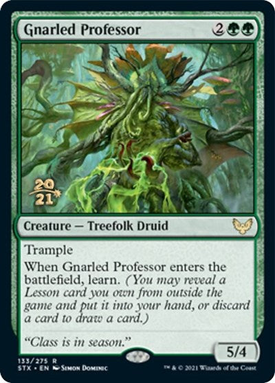 Gnarled Professor [Strixhaven: School of Mages Prerelease Promos] | Chromatic Games