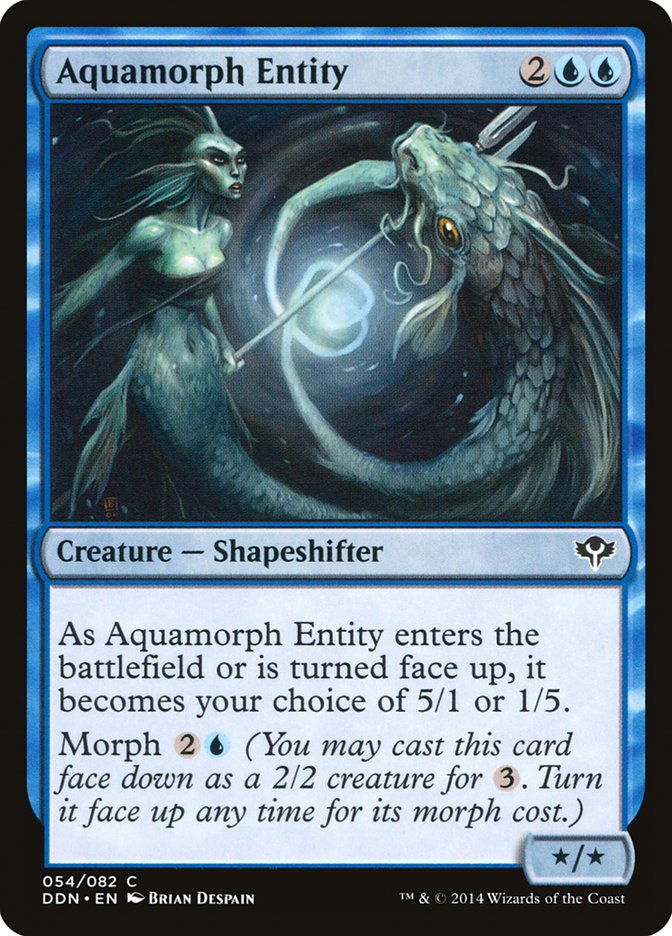 Aquamorph Entity [Duel Decks: Speed vs. Cunning] | Chromatic Games