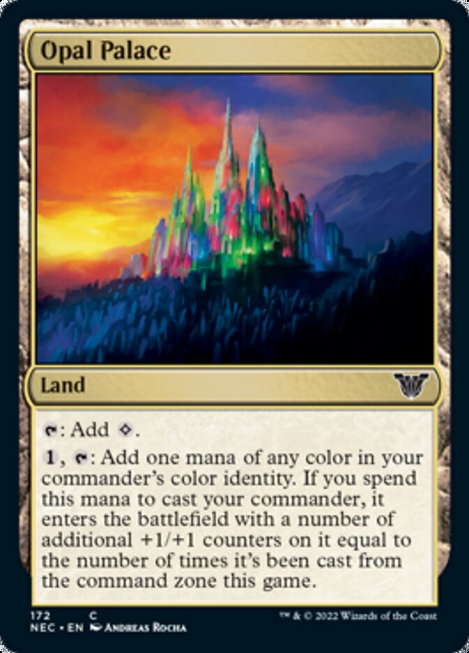 Opal Palace [Kamigawa: Neon Dynasty Commander] | Chromatic Games