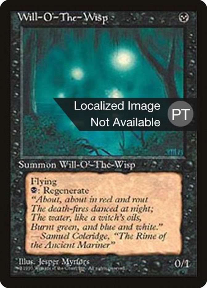 Will-o'-the-Wisp [Fourth Edition (Foreign Black Border)] | Chromatic Games