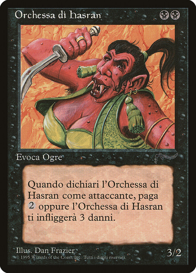 Hasran Ogress (Italian) - "Orchessa di hasran" [Rinascimento] | Chromatic Games