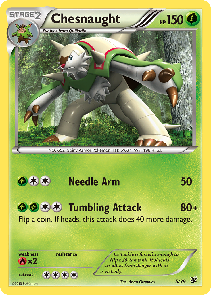 Chesnaught [Kalos Starter Set] | Chromatic Games