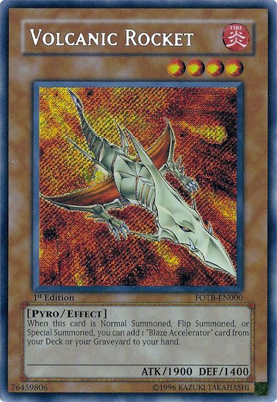 Volcanic Rocket [FOTB-EN000] Secret Rare | Chromatic Games