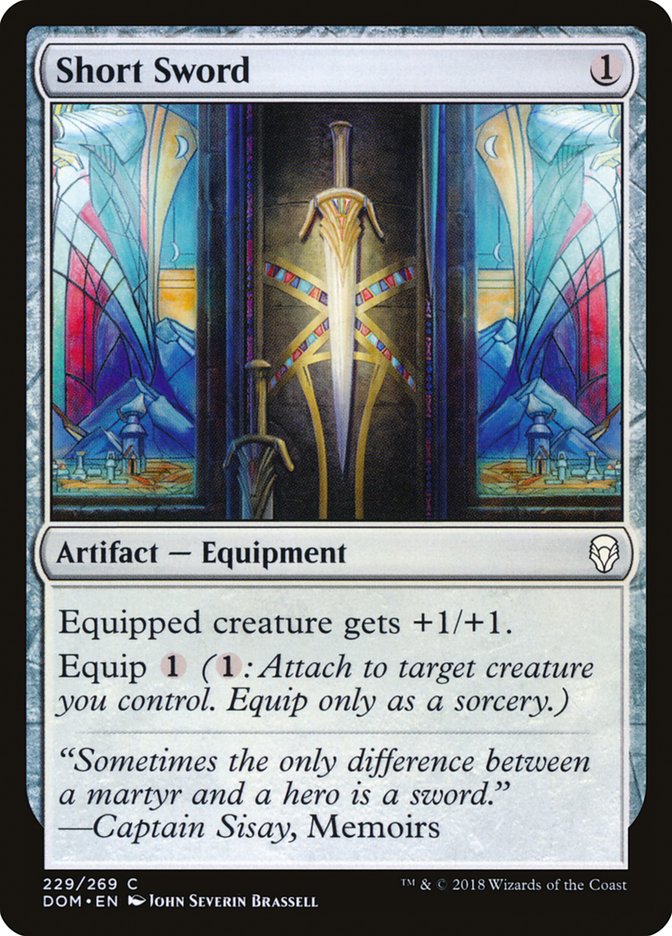 Short Sword [Dominaria] | Chromatic Games