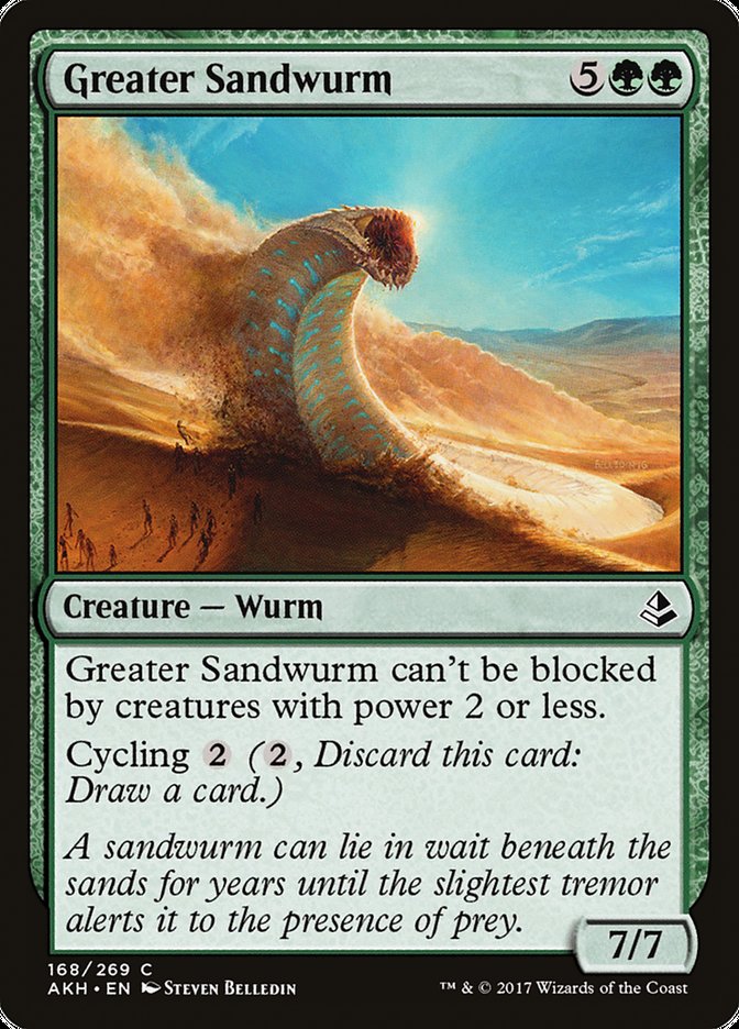 Greater Sandwurm [Amonkhet] | Chromatic Games