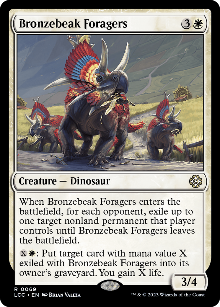 Bronzebeak Foragers [The Lost Caverns of Ixalan Commander] | Chromatic Games