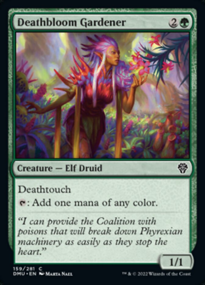 Deathbloom Gardener [Dominaria United] | Chromatic Games