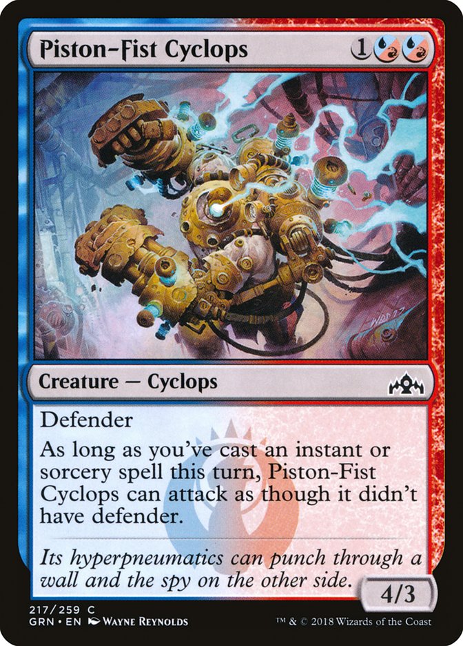 Piston-Fist Cyclops [Guilds of Ravnica] | Chromatic Games