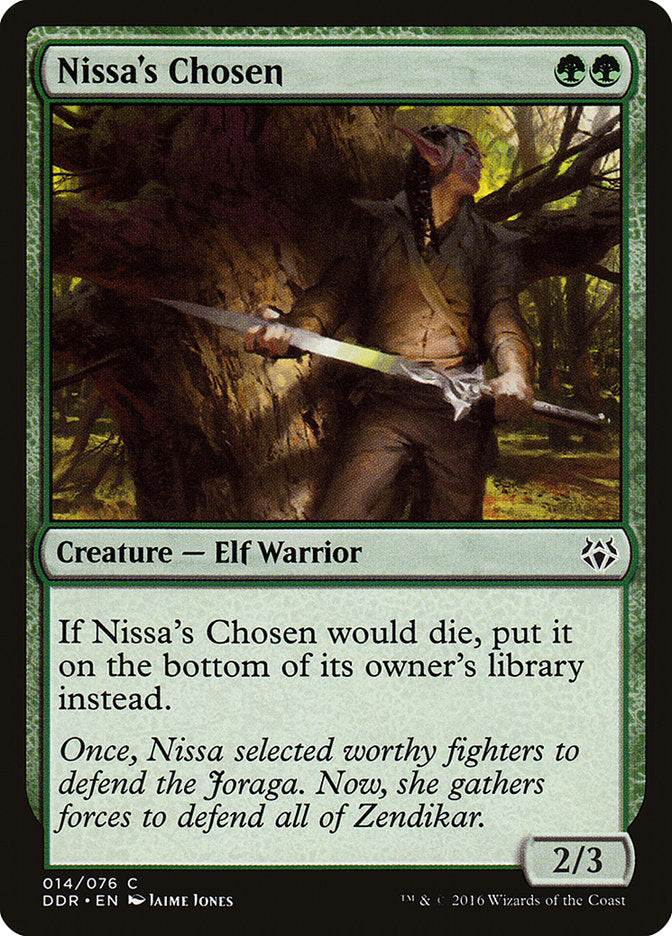 Nissa's Chosen [Duel Decks: Nissa vs. Ob Nixilis] | Chromatic Games