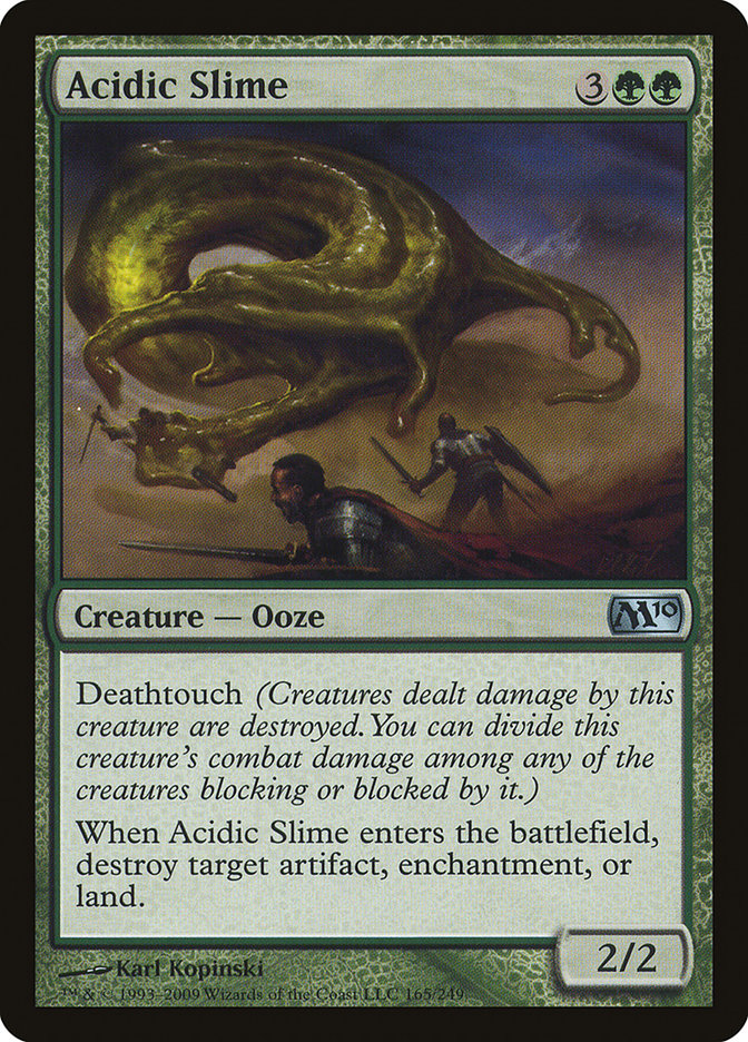 Acidic Slime [Magic 2010] | Chromatic Games