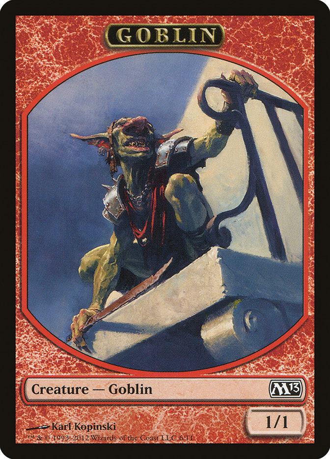 Goblin Token [Magic 2013 Tokens] | Chromatic Games