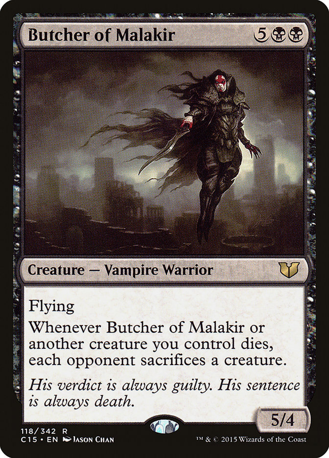 Butcher of Malakir [Commander 2015] | Chromatic Games