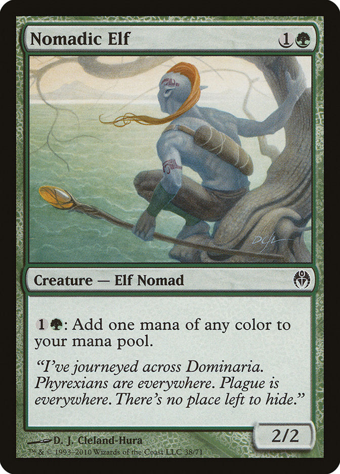 Nomadic Elf [Duel Decks: Phyrexia vs. the Coalition] | Chromatic Games