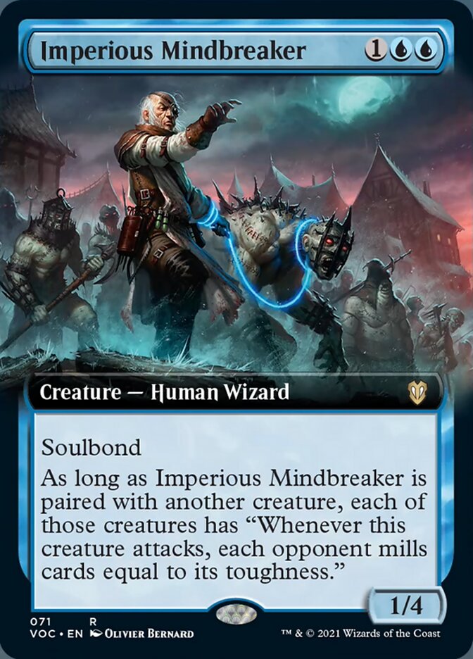 Imperious Mindbreaker (Extended Art) [Innistrad: Crimson Vow Commander] | Chromatic Games