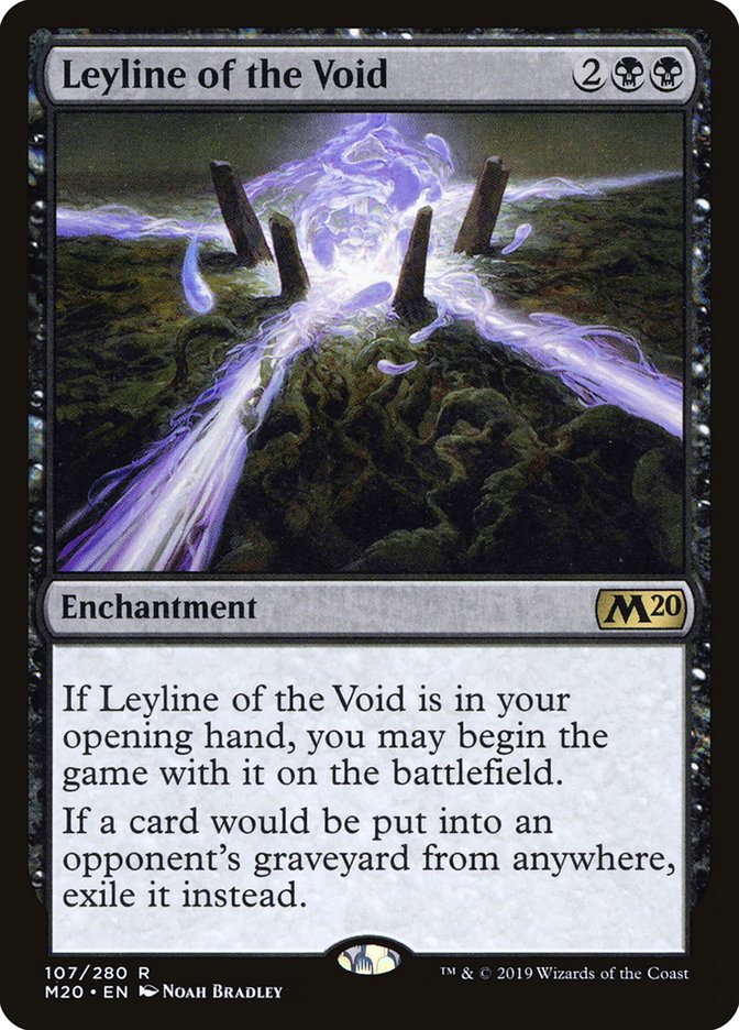 Leyline of the Void [Core Set 2020] | Chromatic Games