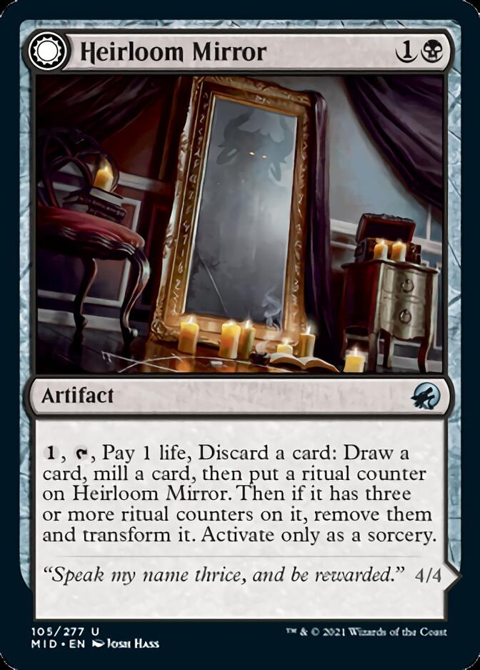 Heirloom Mirror // Inherited Fiend [Innistrad: Midnight Hunt] | Chromatic Games