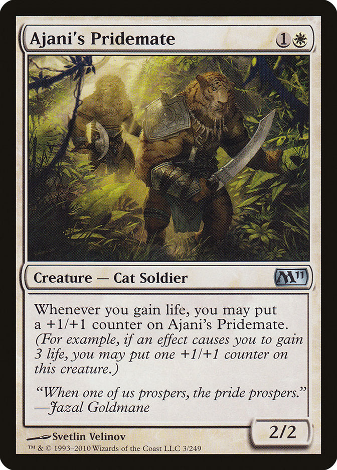 Ajani's Pridemate [Magic 2011] | Chromatic Games