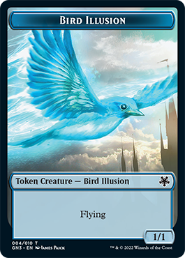 Bird Illusion // Demon Double-Sided Token [Game Night: Free-for-All Tokens] | Chromatic Games