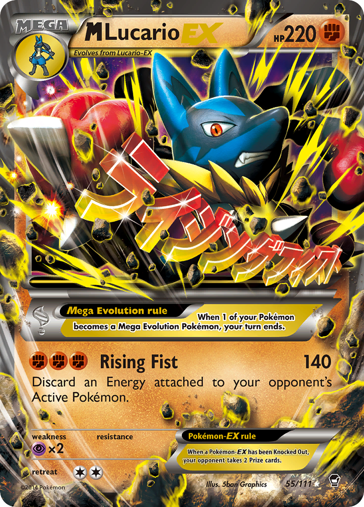 M Lucario EX [Furious Fists] | Chromatic Games