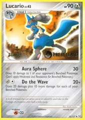 Lucario (53/127) (Staff Prerelease Promo) [Diamond & Pearl: Black Star Promos] | Chromatic Games