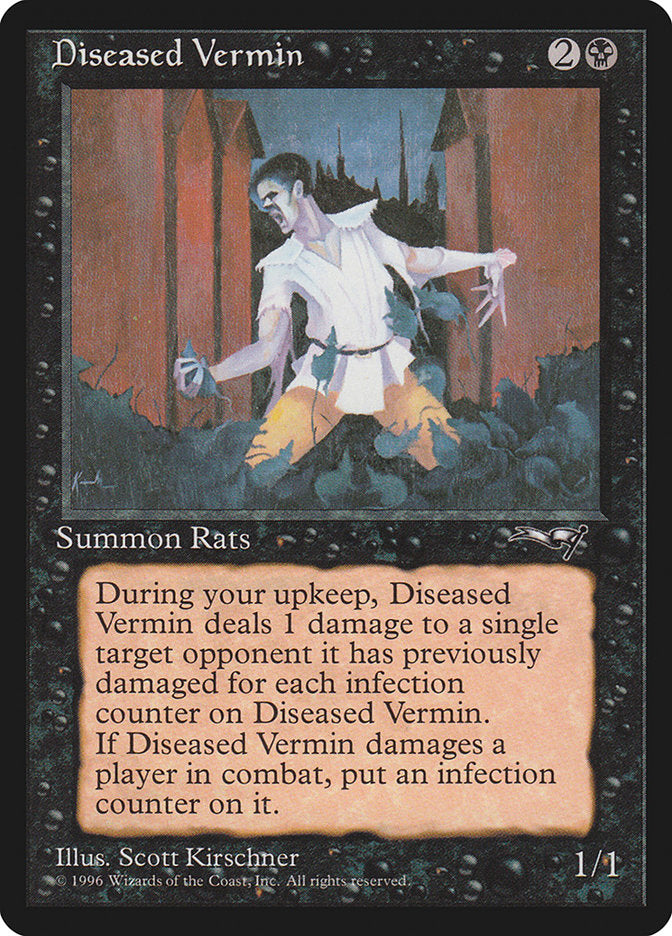 Diseased Vermin [Alliances] | Chromatic Games