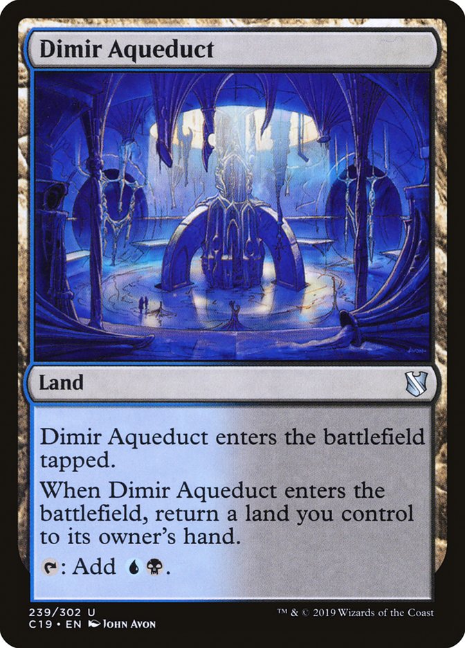 Dimir Aqueduct [Commander 2019] | Chromatic Games