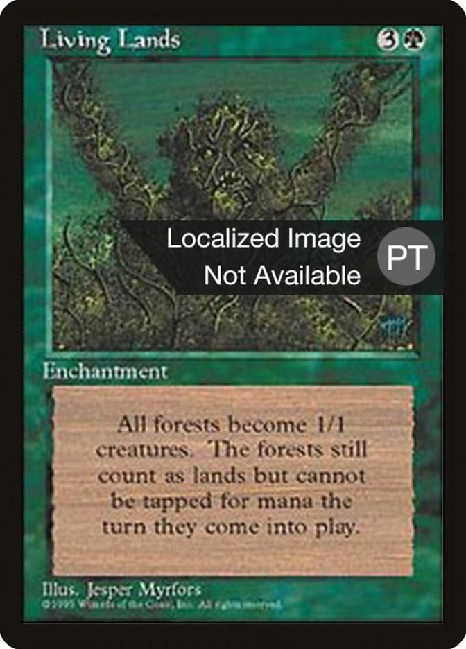 Living Lands [Fourth Edition (Foreign Black Border)] | Chromatic Games