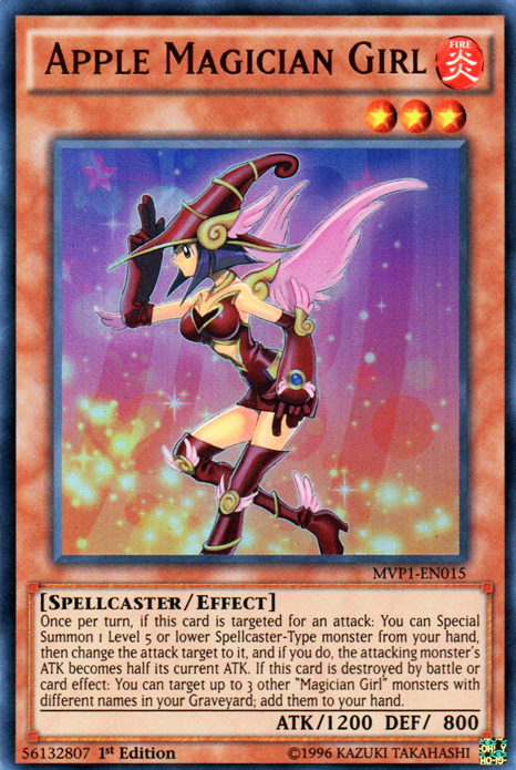 Apple Magician Girl [MVP1-EN015] Ultra Rare | Chromatic Games