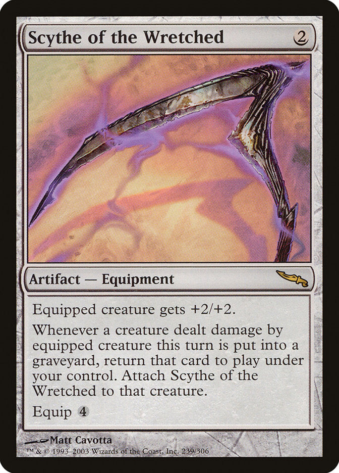 Scythe of the Wretched [Mirrodin] | Chromatic Games