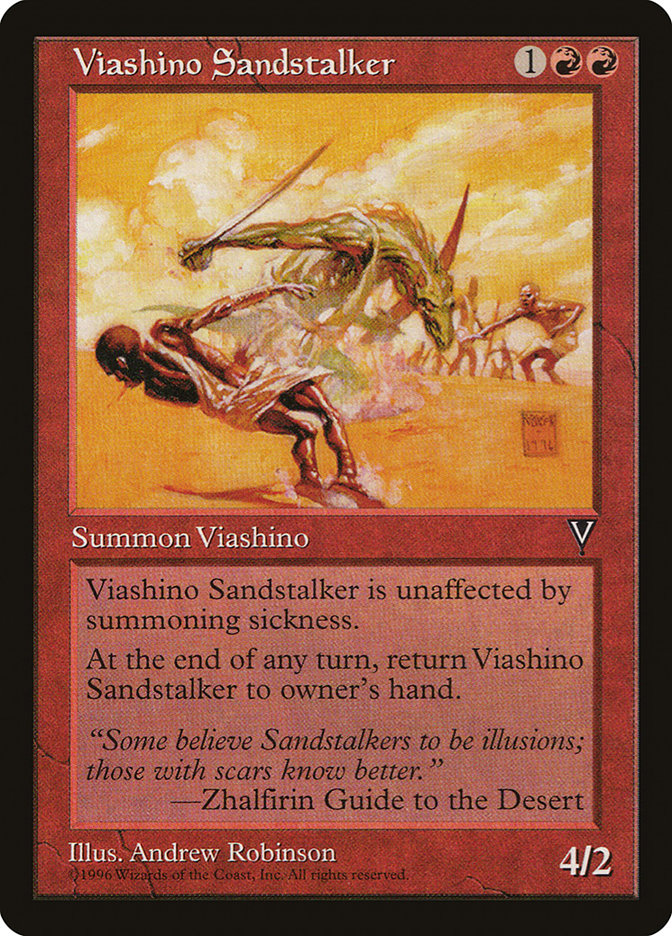 Viashino Sandstalker [Visions] | Chromatic Games