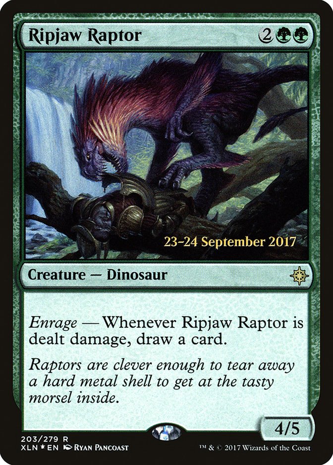 Ripjaw Raptor [Ixalan Prerelease Promos] | Chromatic Games