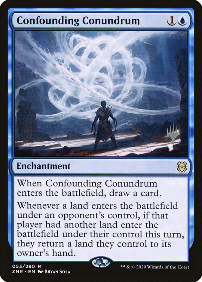 Confounding Conundrum (Promo Pack) [Zendikar Rising Promos] | Chromatic Games