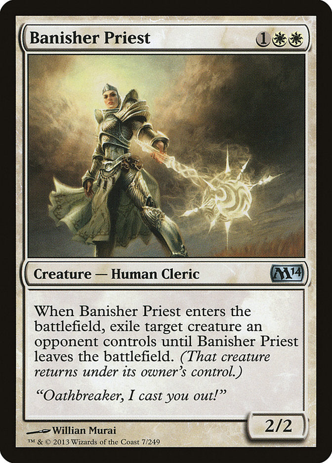 Banisher Priest [Magic 2014] | Chromatic Games