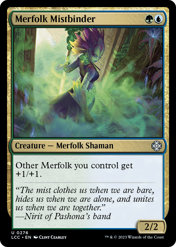 Merfolk Mistbinder [The Lost Caverns of Ixalan Commander] | Chromatic Games