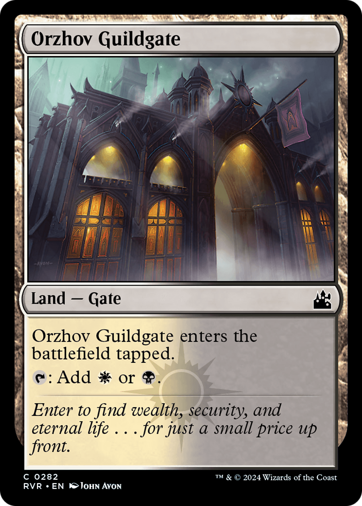 Orzhov Guildgate [Ravnica Remastered] | Chromatic Games