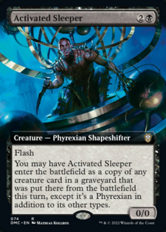 Activated Sleeper (Extended Art) [Dominaria United Commander] | Chromatic Games