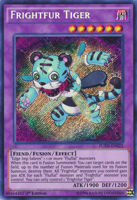 Frightfur Tiger [FUEN-EN022] Secret Rare | Chromatic Games