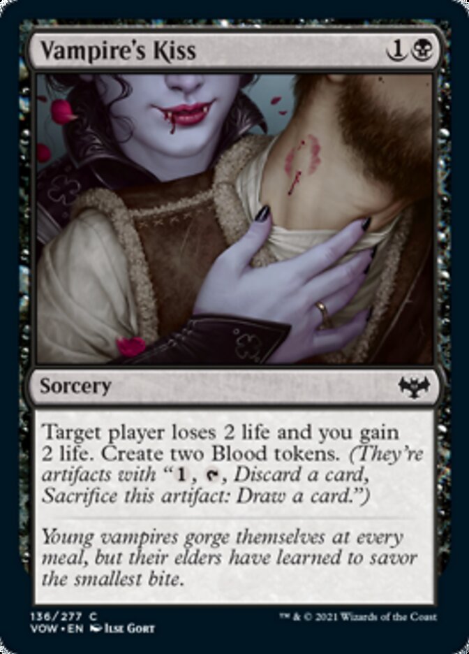 Vampire's Kiss [Innistrad: Crimson Vow] | Chromatic Games