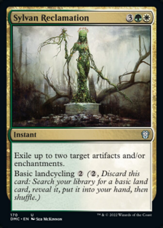 Sylvan Reclamation [Dominaria United Commander] | Chromatic Games