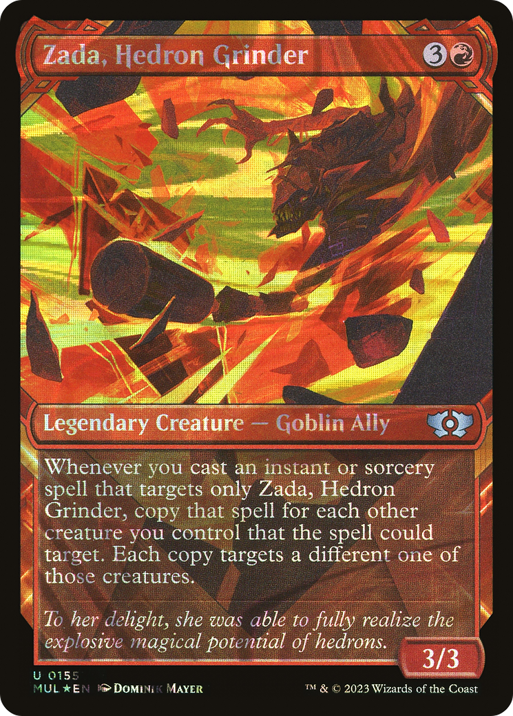 Zada, Hedron Grinder (Halo Foil) [Multiverse Legends] | Chromatic Games