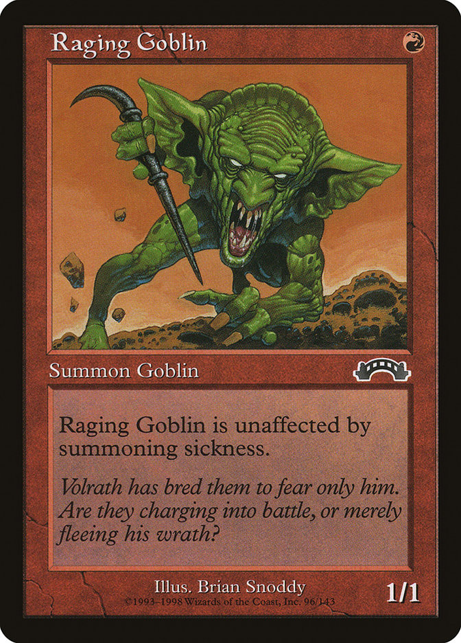 Raging Goblin [Exodus] | Chromatic Games