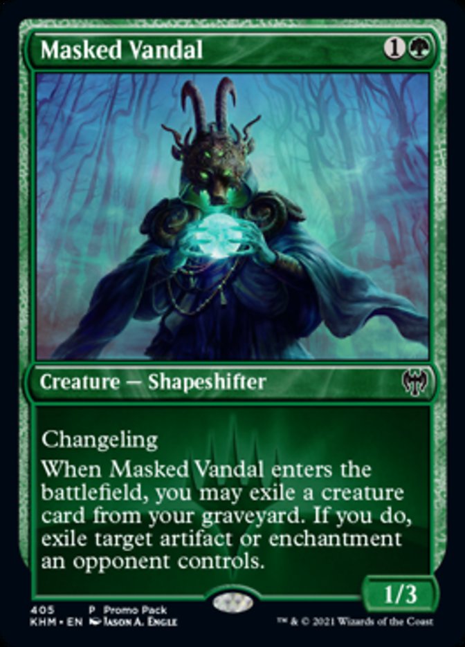 Masked Vandal (Promo Pack) [Kaldheim Promos] | Chromatic Games