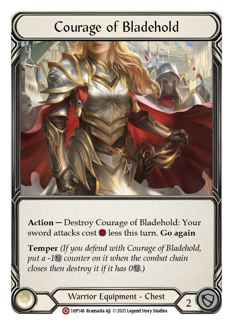 Courage of Bladehold [1HP146] (History Pack 1) | Chromatic Games