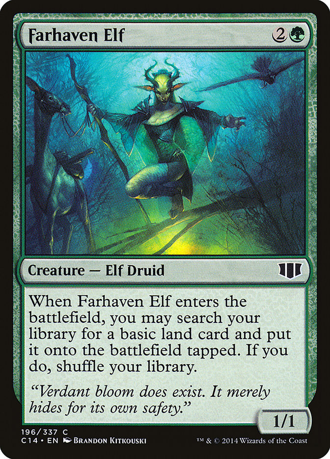 Farhaven Elf [Commander 2014] | Chromatic Games