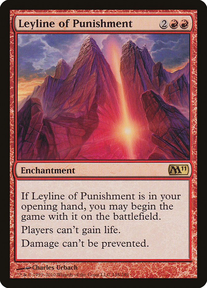 Leyline of Punishment [Magic 2011] | Chromatic Games