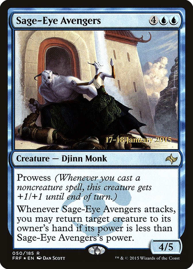 Sage-Eye Avengers [Fate Reforged Prerelease Promos] | Chromatic Games