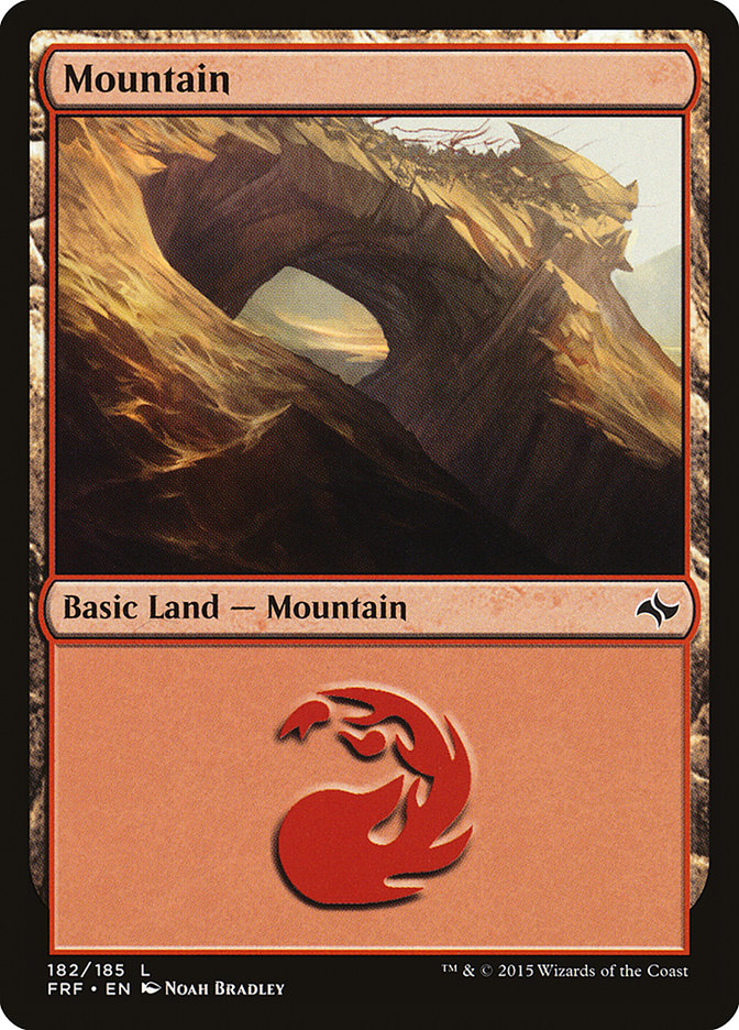 Mountain (182) [Fate Reforged] | Chromatic Games