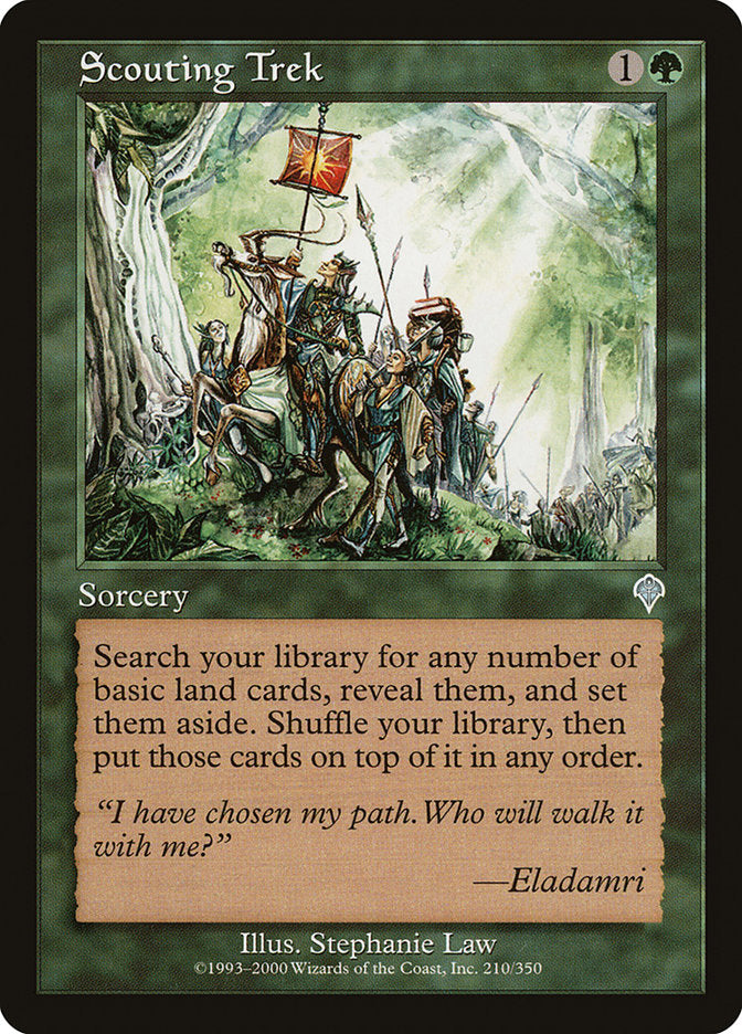 Scouting Trek [Invasion] | Chromatic Games