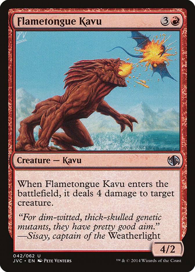 Flametongue Kavu [Duel Decks Anthology] | Chromatic Games