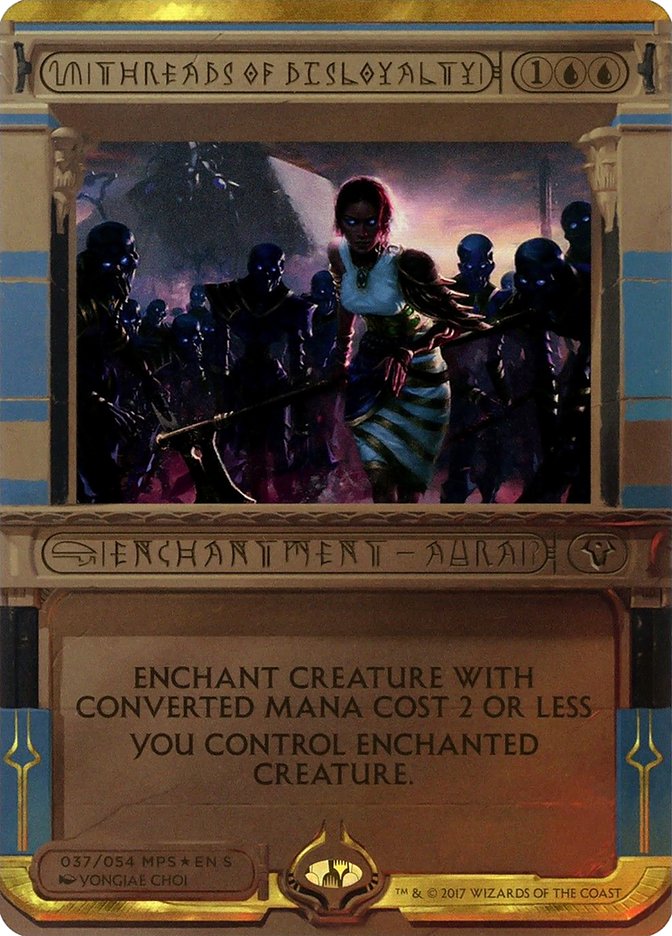 Threads of Disloyalty (Invocation) [Amonkhet Invocations] | Chromatic Games